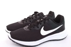Nike W REVOLUTION 6NN Damen Sneaker BLACK/ WHITE WHITE/ METALLIC schwarz weiß S12 DC3729