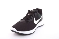 Nike W REVOLUTION 6NN Damen Sneaker BLACK/ WHITE WHITE/ METALLIC schwarz weiß S12 DC3729