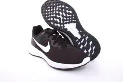 Nike W REVOLUTION 6NN Damen Sneaker BLACK/ WHITE WHITE/ METALLIC schwarz weiß S12 DC3729