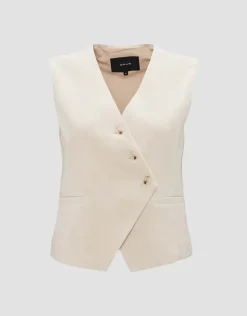 OPUS Anzugweste WANTIA Slim aus feinem Cord S24 1030235282275
