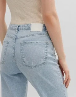 OPUS Boyfriend Jeans Lani heavy destroyed blau S14 10168710391182