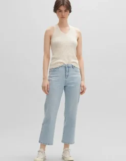 OPUS Boyfriend Jeans Lani heavy destroyed blau S14 10168710391182