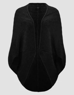 OPUS Cape Amaryllis check Strickponcho S23 2067111554211
