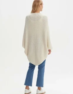 OPUS Cape Amaryllis check Strickponcho S23 2067111554211