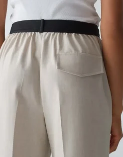 OPUS City Pants MALMA Wide in Melange Optik S24 10324612392275