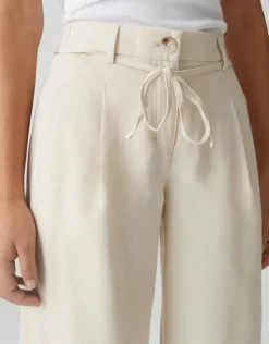 OPUS City Pants MEERI FRENCH Relaxed beige S15 10400013064100