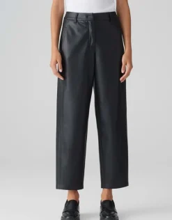 OPUS Culotte Lederoptik schwarz S24 10354210970296