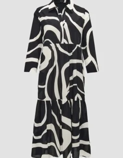 OPUS Hemdblusenkleid WERANO FLOW A-Linie aus BCI Cotton S24 10193112384100