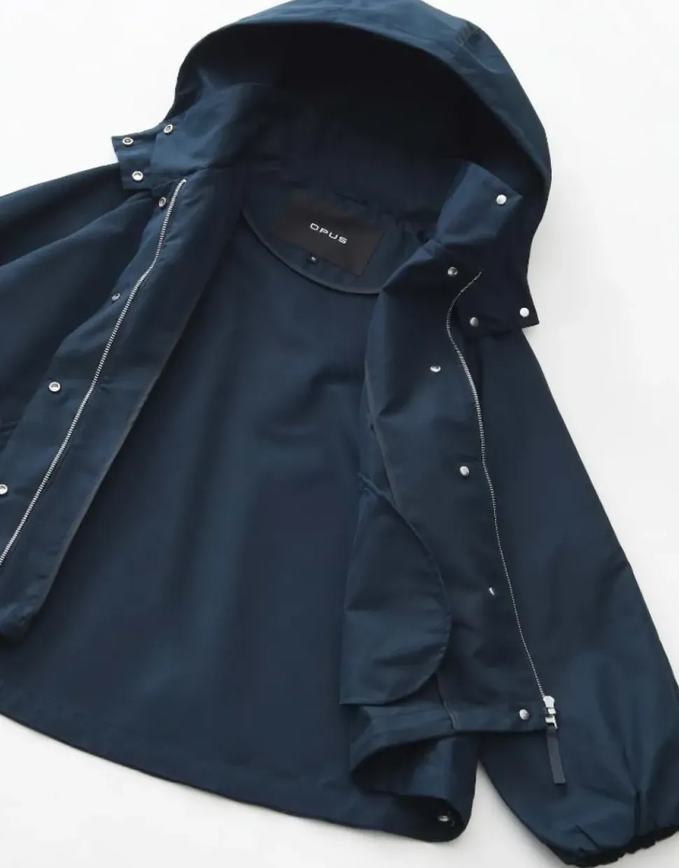 OPUS Jacke HILVI Loose mit wasserabweisender Oberfläche blau S1510375312913324