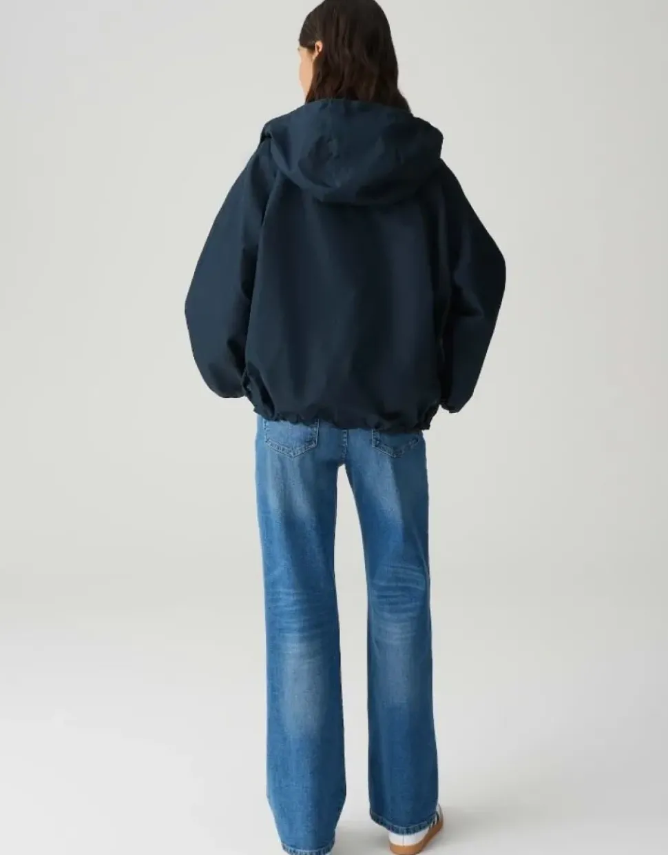 OPUS Jacke HILVI Loose mit wasserabweisender Oberfläche blau S1510375312913324