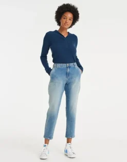 OPUS Jeans Lanea helle Waschung blau S22 10127310972148