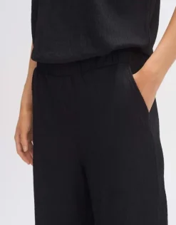 OPUS Jumpsuit MELTI Regular mit Struktur schwarz S14 1017865798255