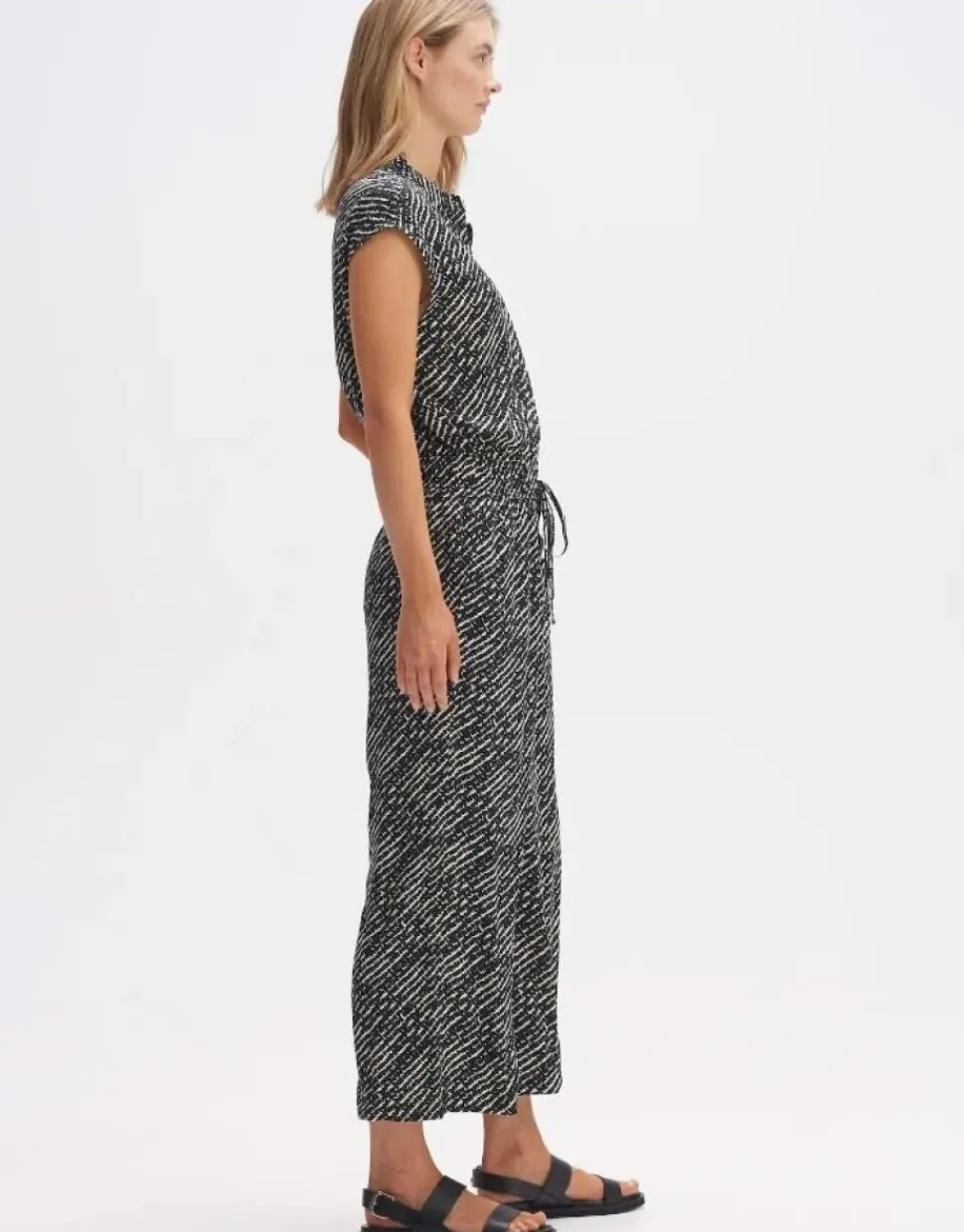 OPUS Jumpsuit Overall MARELLO Relaxed Viskose schwarz S14 10288912301100