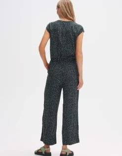 OPUS Jumpsuit Overall MONELI CITY Regular Viskose grün S14 2455612184255