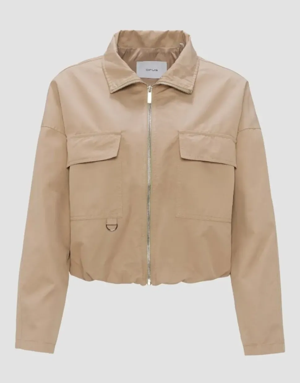 OPUS Kurzjacke HANNEKA Loose im Utility Look beige S14 10259812071242