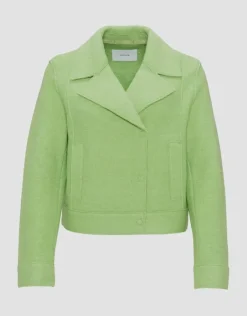 Opus Kurzjacke Humini raw in grün S23 1020250884100