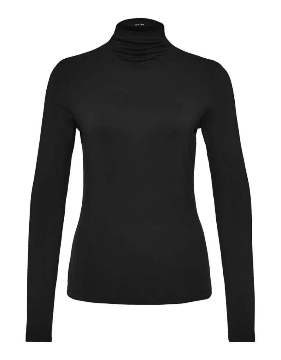 OPUS Langarmshirt Sayar Viskose schwarz S22 248599455100