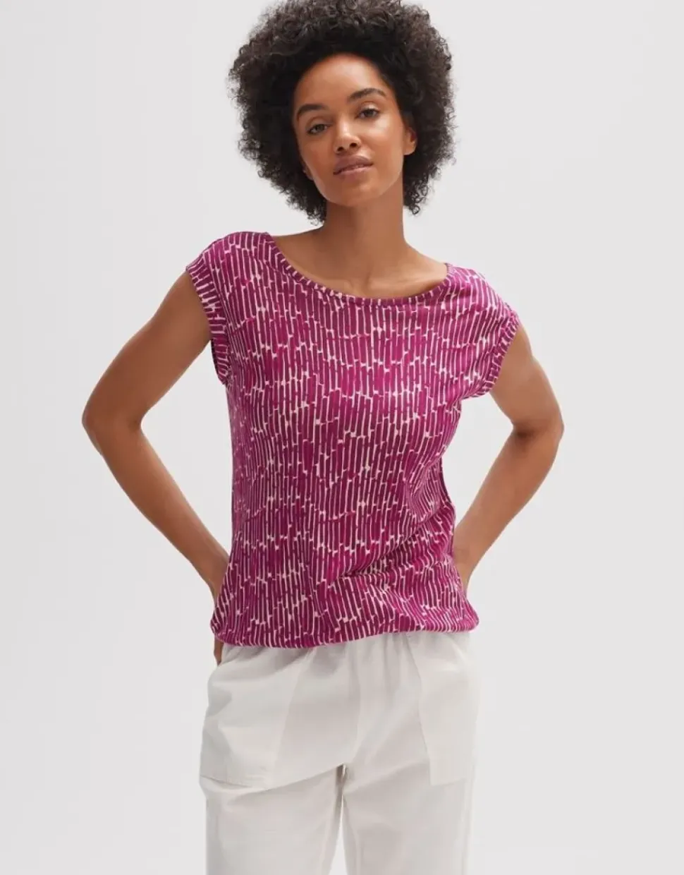 OPUS Print Shirt Strolchi sunny S13 2259111420100