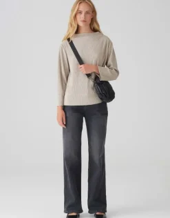 Opus Ripppshirt Damen 1035199454296