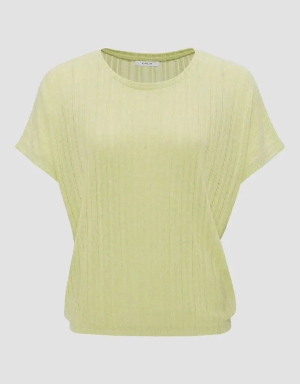 OPUS Rippshirt SASKILI Loose aus nachhaltigem Viskose Mix S14 10272712170254