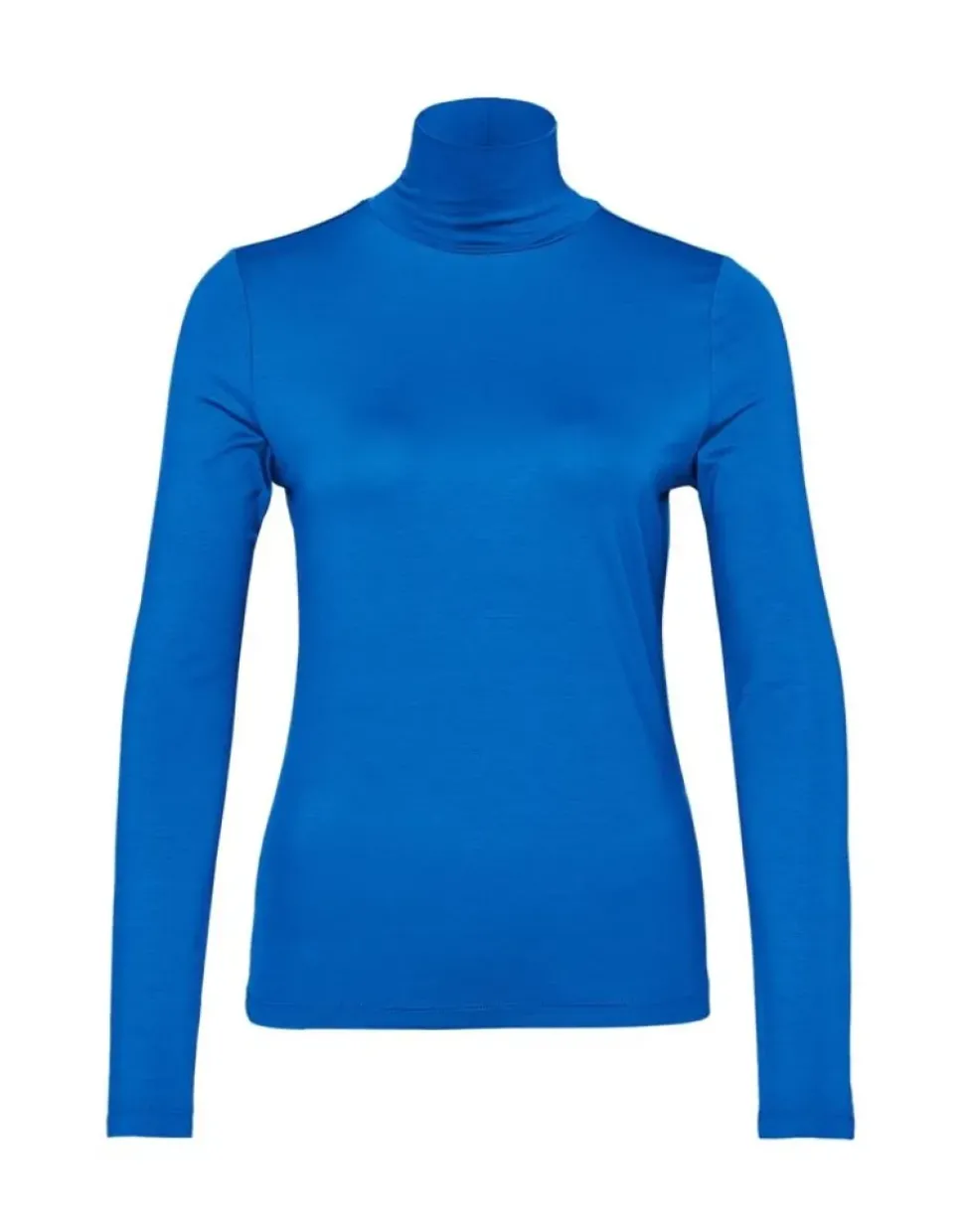 OPUS Sariette Rollkragenshirt blau und milk S22 10111810862100