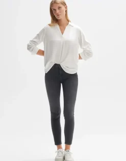 OPUS Shirtbluse Fangi V - Ausschnitt S23 10232511749100