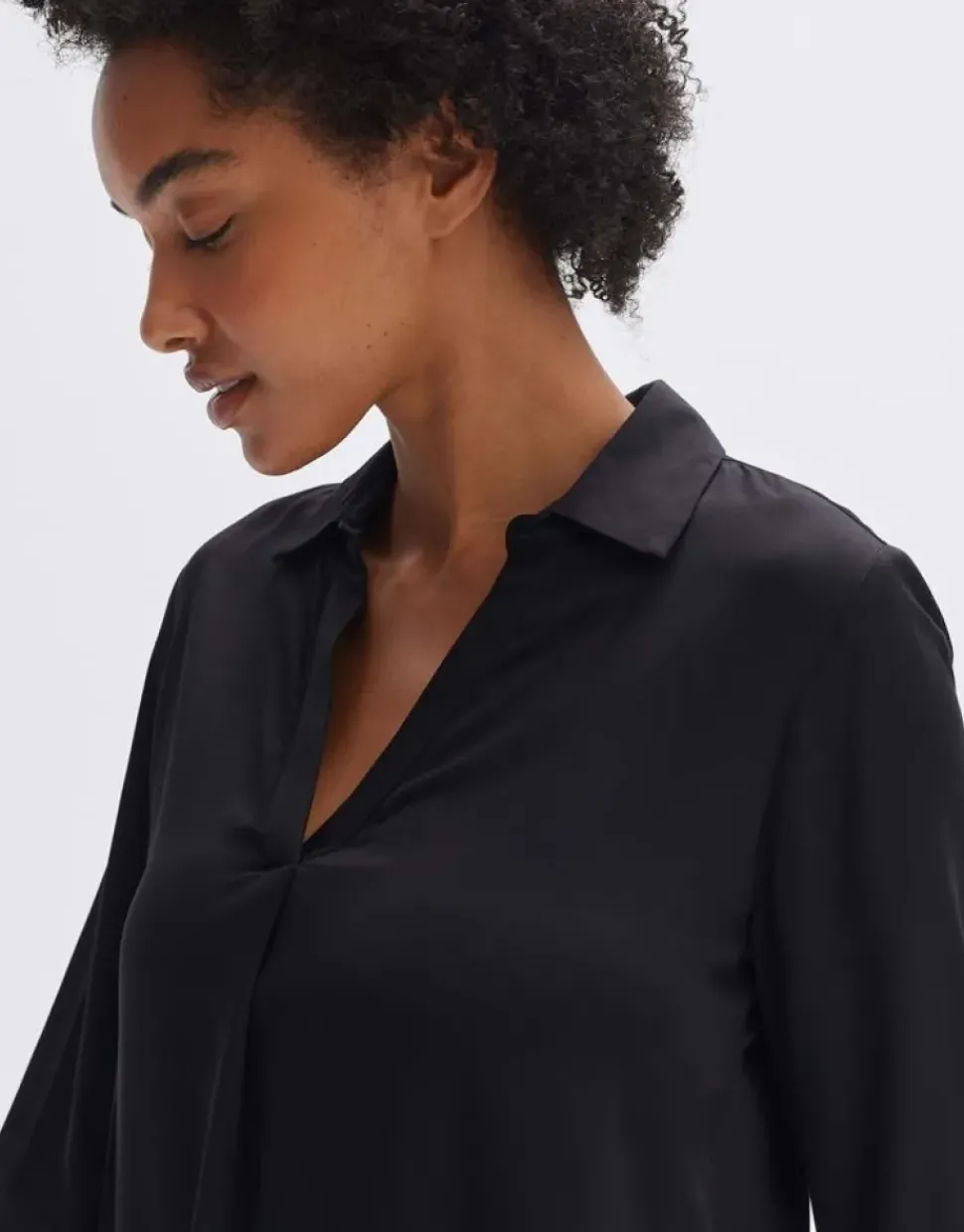 OPUS Shirtbluse Fangi V - Ausschnitt S23 10232511749100