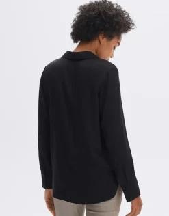 OPUS Shirtbluse Fangi V - Ausschnitt S23 10232511749100