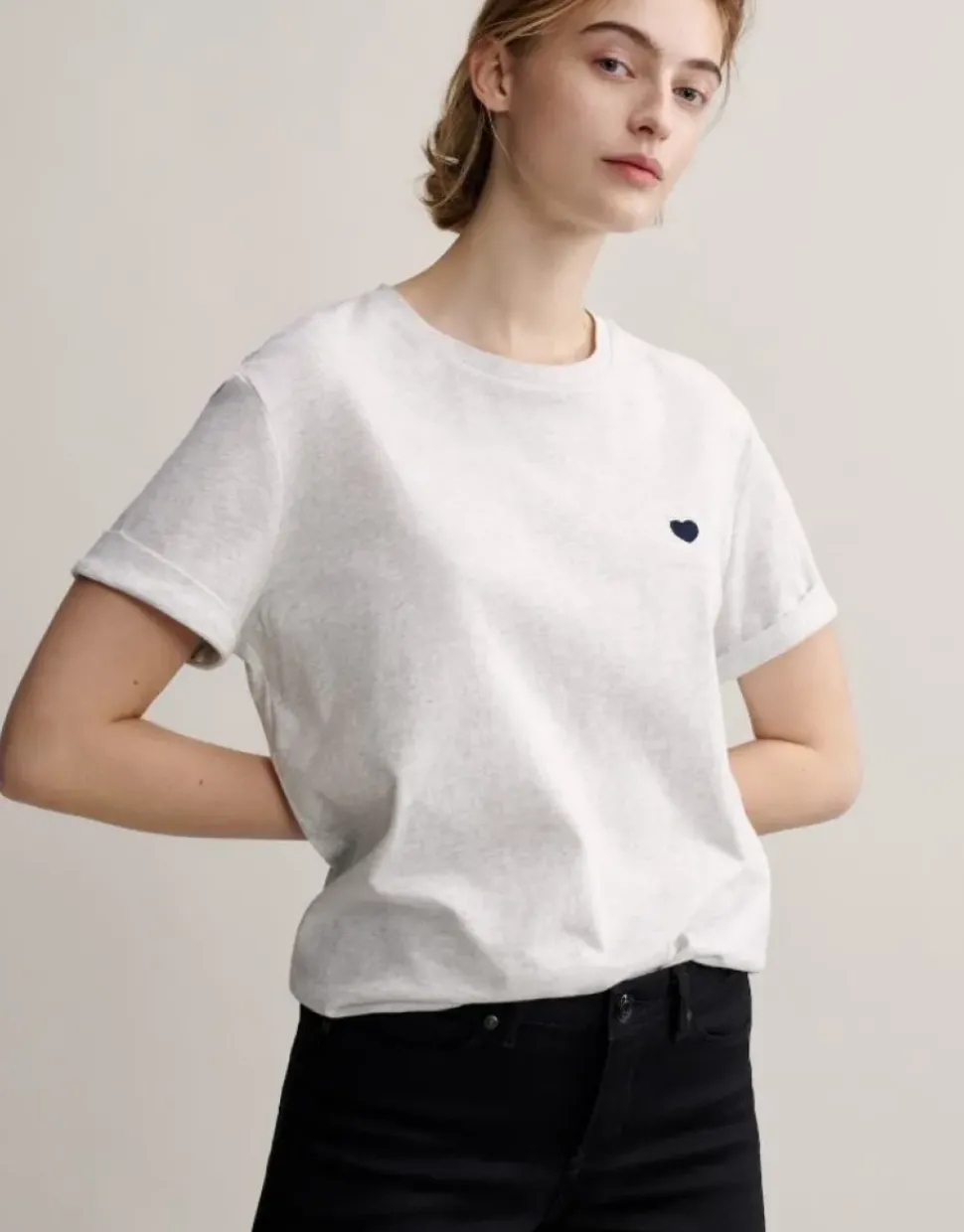 OPUS Shirt Motiv Herz Noos 245305607