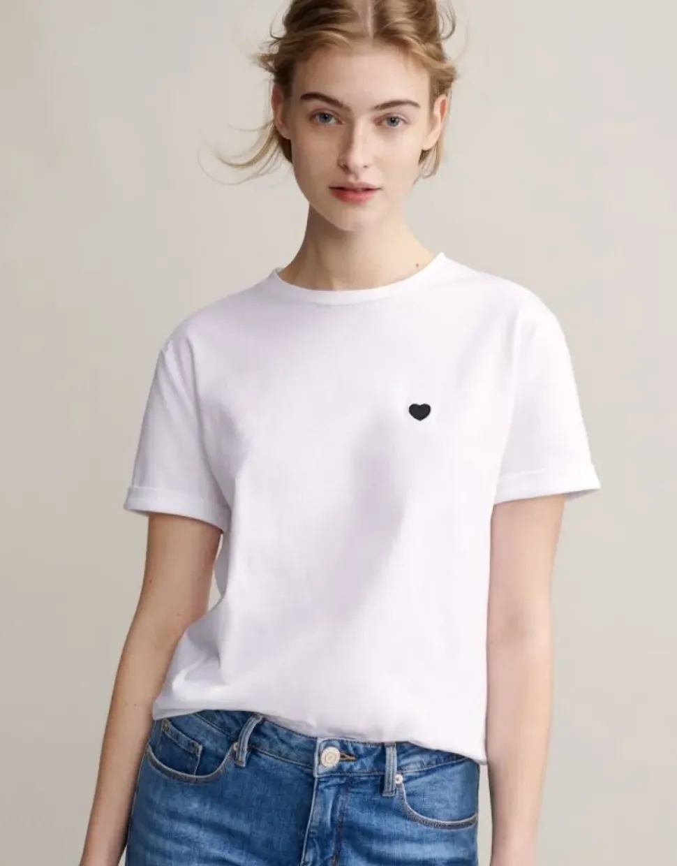 OPUS Shirt Motiv Herz Noos 245305607