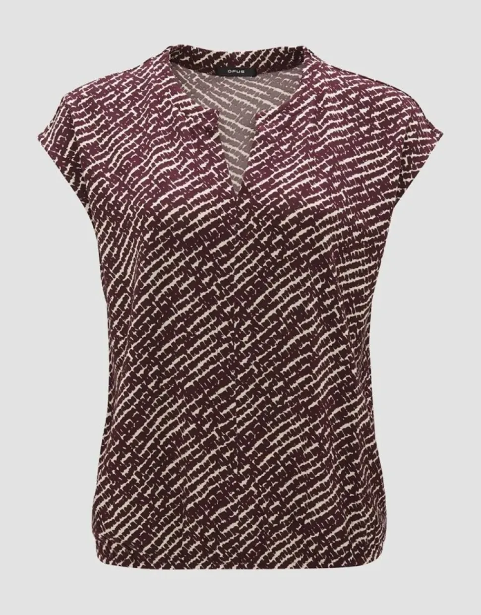 OPUS Shirt SANDEO SHADOW Viskose gemustert S14 2411012292100