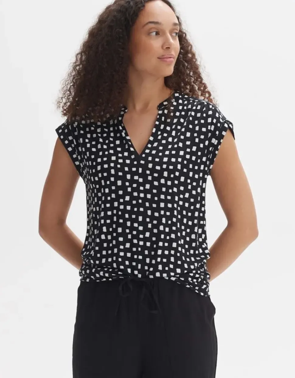 OPUS Shirt SANDI CITY Regular aus ECOVERO™ Viskose S24 2260112377100