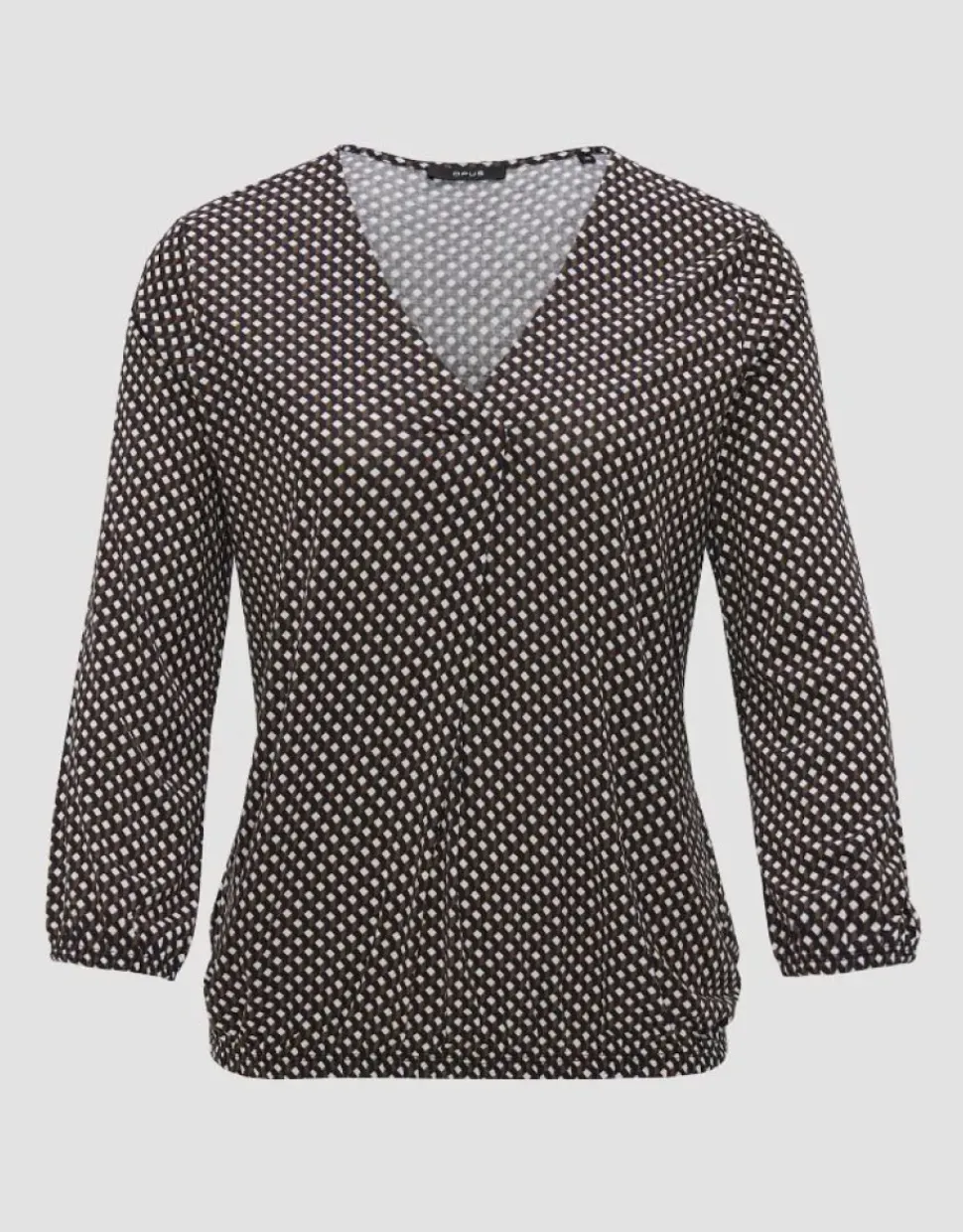 OPUS Shirt SANNAH MINIMAL Regular ECOVERO™ Viskose blau S14 10094012014100