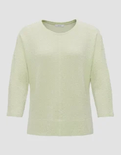 OPUS Shirt Serera aus Viskose Mix grün S14 10259012055100