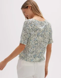 OPUS Shirt Simani Blumendruck S13 10155911212177