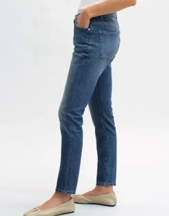 OPUS Slim Jeans EVITA Mid Rise BCI Cotton Mix blau S14  2331612075248