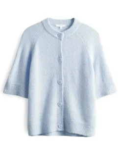 OPUS weicher Cardigan DORIANA blau S15 10384412559315