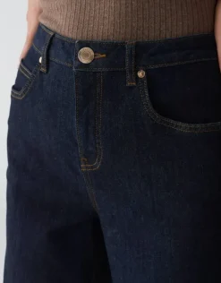 OPUS Wide Leg Jeans MIPO Mid Rise blau S15 1031599275349