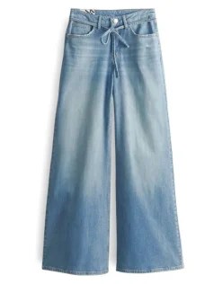 OPUS Wide Leg Jeans MIVA PALAZZO CASUAL Mid Rise S15 10387812990338