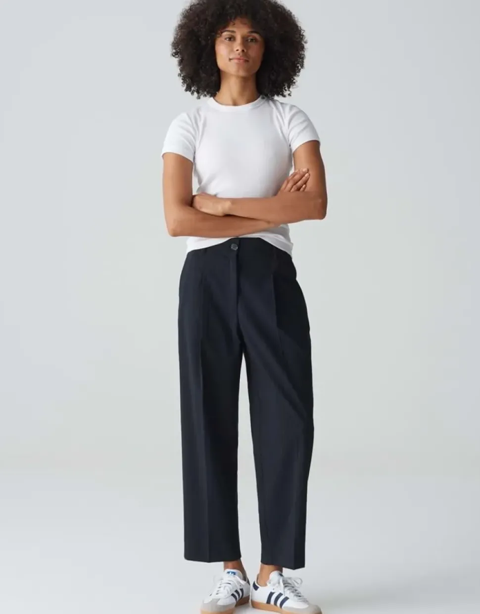 OPUS Zigarettenhose MINARA Relaxed aus ECOVERO™ Viskose Mix S24 10301512393274