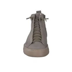 Paul Green Damen Boot Reißverschluss Schnürung Leder TAUPE SUPER SOFT 5283-056