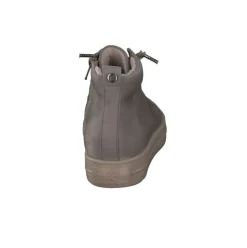Paul Green Damen Boot Reißverschluss Schnürung Leder TAUPE SUPER SOFT 5283-056