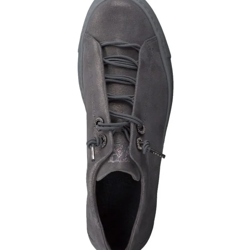 Paul Green Damen Sneaker Leder Schnürung IRON SUPER SOFT 5417-086