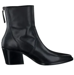 Paul Green Damen Stiefelette Leder Reißverschluss SCHWARZ SUPER SOFT 8075-006