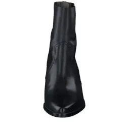 Paul Green Damen Stiefelette Leder Reißverschluss SCHWARZ SUPER SOFT 8075-006