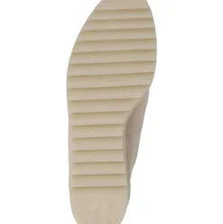 Paul Green ROYAL NUBUK ANTELOPE PERF Super Soft Slipper Loafer beige S12 2923-031