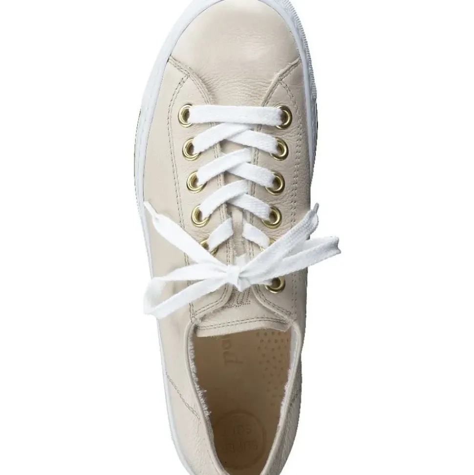 Paul Green Sneaker Leder beige S15 4704-287