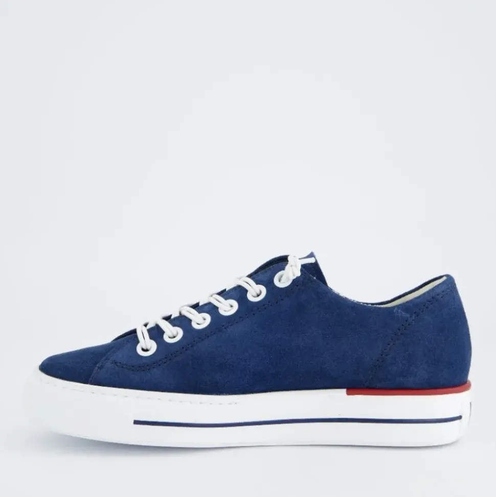 Paul Green Sneaker Leder blau S15 4081-547