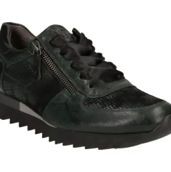 Paul Green Sneaker Sägezahnsohle grün 4685