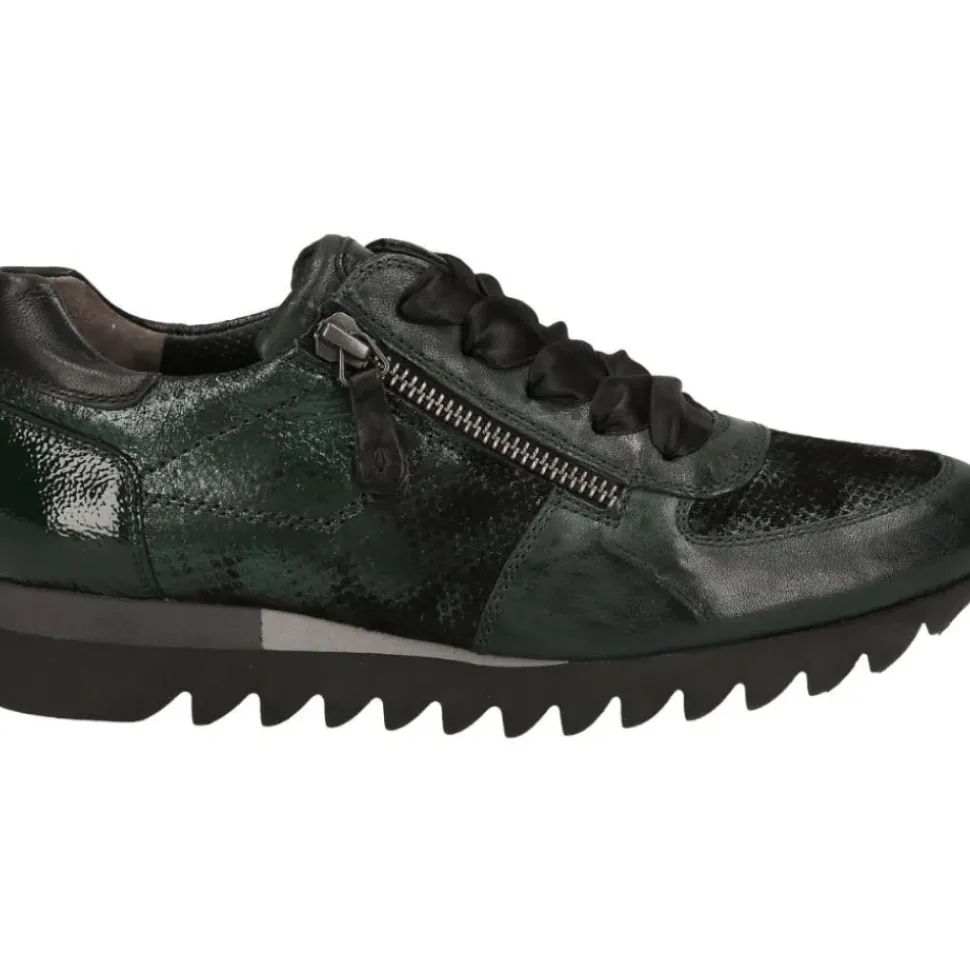 Paul Green Sneaker Sägezahnsohle grün 4685
